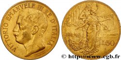 ITALY - KINGDOM OF ITALY - VICTOR-EMMANUEL III 50 Lire 1911 Rome AU