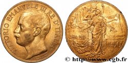 ITALIE - ROYAUME D ITALIE - VICTOR-EMMANUEL III 50 Lire 1911 Rome SUP
