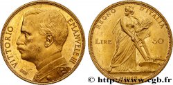 ITALIE - ROYAUME D ITALIE - VICTOR-EMMANUEL III 50 Lire 1912 Rome