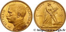 ITALIE - ROYAUME D ITALIE - VICTOR-EMMANUEL III 50 Lire 1912 Rome SPL