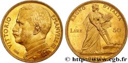 ITALIE - ROYAUME D ITALIE - VICTOR-EMMANUEL III 50 Lire 1912 Rome SPL