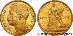 ITALIE - ROYAUME D ITALIE - VICTOR-EMMANUEL III 50 Lire 1912 Rome SPL