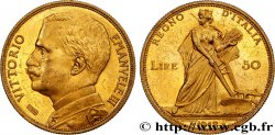 ITALIE - ROYAUME D ITALIE - VICTOR-EMMANUEL III 50 Lire 1912 Rome SPL