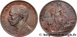 ITALY 2 Centesimi Victor Emmanuel III 1917 Rome - R
