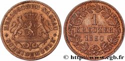 ALLEMAGNE - NASSAU 1 Kreuzer 1860  TTB+