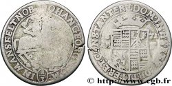 ALLEMAGNE - MANSFELD 1/3 de Thaler au nom de Jean-Georges III 1671 Eisleben