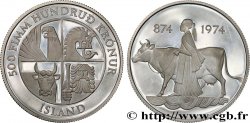 ISLANDE 500 Kronur Proof 1974  SPL