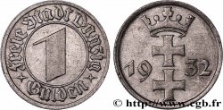 DANTZIG - VILLE LIBRE DE DANTZIG 1 Gulden 1932 