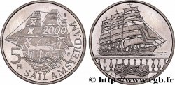 NETHERLANDS 5 Florins (Gulden) Proof Sail Amsterdam 2000 1995 Utrecht MS
