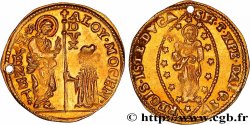 ITALIE - VENISE - ALVISE II MOCENIGO (110e doge) Zecchino (Sequin) n.d. Venise SUP