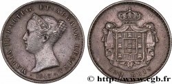 PORTUGAL - ROYAUME DE PORTUGAL - MARIE II 500 Réis 1843
