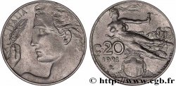 ITALIE 20 Centesimi allégorie de la Liberté 1921 Rome