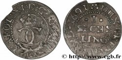 SVEZIA 1 Sechsling - Duché de Brême et Verden 1691