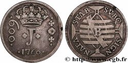 BRÉSIL - JOSEPH Ier 600 Reis  1760 Bahia TTB