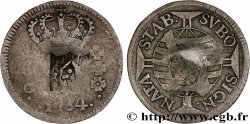 BRESIL - PRINCE JEAN REGENT 160 Reis contremarqué 1754 (1809) Rio de Janeiro