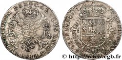 PAYS-BAS ESPAGNOLS - DUCHÉ DE BRABANT - CHARLES III DE HABSBOURG Patagon 1710 Anvers TTB+