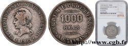 BRÉSIL 1000 Reis, variété REIZ 1909 