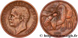 ITALIE 10 Centesimi Victor Emmanuel III 1921 Rome