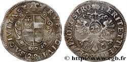 MONACO - PRINCIPAUTÉ DE MONACO - HONORÉ II GRIMALDI Izelotte ou pièce de 28 sols s.d. (1657) Monaco TTB
