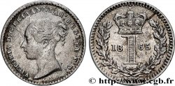 ROYAUME-UNI 1 Penny Victoria “Bun Head” 1865 