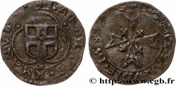 SAVOYEN - HERZOGTUM SAVOYEN - KARL EMANUEL I. Parpaiolle du 1er type (parpagliola di I tipo) 1584 Chambery SS