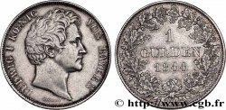 GERMANY - BAVARIA 1 Gulden Louis Ier 1844 Münich