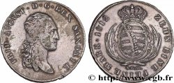 ALLEMAGNE - ROYAUME DE SAXE - FRÉDÉRIC-AUGUSTE Thaler 1er type, signature SGH, (speciestaler) 1812 Dresde