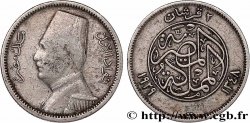 EGITTO 2 Piastres Roi Fouad AH1348 1929 Budapest