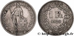 SWITZERLAND 1 Franc Helvetia 1928 Berne