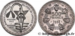 ÉTATS DE L AFRIQUE DE L OUEST (BCEAO) 500 Francs BCEAO 1972 Paris
