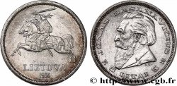 LITUANIE 5 Litai chevalier Vitis / Dr Jonas Basanavicius 1936  TTB+/SUP