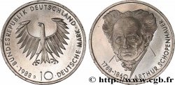 GERMANY 10 Mark Proof Schopenhauer 1988 Munich