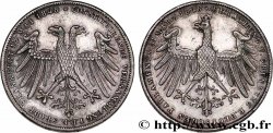 GERMANY - FREE CITY OF FRANKFURT 2 Gulden 1848 Francfort