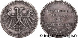 GERMANY - FREE CITY OF FRANKFURT 2 Gulden élection de Jean Archiduc d’Autriche 1848 