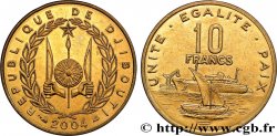 DJIBOUTI 10 Francs 2004 Paris