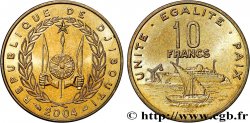 GIBUTI 10 Francs 2004 Paris