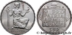 SWITZERLAND 5 Francs fond pour l’armement 1936 Berne