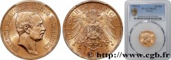 ALLEMAGNE - ROYAUME DE SAXE - FRÉDÉRIC-AUGUSTE III 20 Mark 1905 Muldenhütten