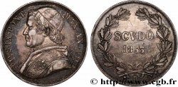 ITALY - PAPAL STATES - PIUS IX (Giovanni Maria Mastai Ferretti) 1 Scudo an VIII 1853 Rome