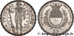 SUISSE 5 Francs, monnaie de Tir, Fribourg 1934 Le Locle