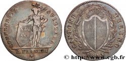 SUISSE - CANTON DU TESSIN 2 Franchi (Francs) 1813 Lucerne TTB