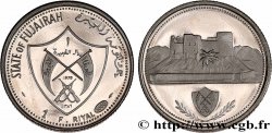 FUJAÏRAH 1 Riyal Proof AH1389 Fort de Fujairah 1970 