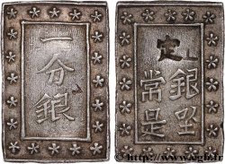JAPON 1 Bu ou Ichibu d argent Tenpō avec contremarques ND (1837-1854) 