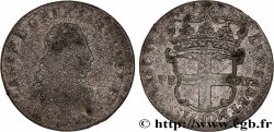 DUCHY OF SAVOY - CHARLES-EMMANUEL III 5 sols, 1er type (5 soldi) 1733 Turin