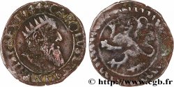 PAYS-BAS ESPAGNOLS - DUCHÉ DE BRABANT - CHARLES V DIT CHARLES QUINT Courte 1544 Bruges
