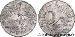 ALLEMAGNE 10 Mark XXe J.O. Munich - Stade Olympique 1972 Munich - D