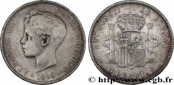 ESPAGNE 5 Pesetas Alphonse XIII 3e type 1898 Madrid