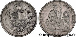 PÉROU 1 Sol “Liberté” 1871 Lima