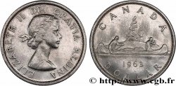 CANADA 1 Dollar Proof Elisabeth II 1963