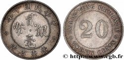 CHINE 20 Cents Province de Kwangtung an 10 de la République (1921)